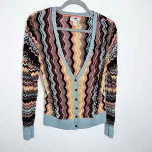 Missoni X Target Cardigan XL Sweater Zig Zag Chevron Top HH - Picture 1 of 6