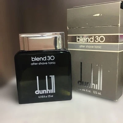 混合 30 Alfred Dunhill 剃须后补品 125 毫升。 罕见复古 1978 年密封日本 — 第 1/2 张图片