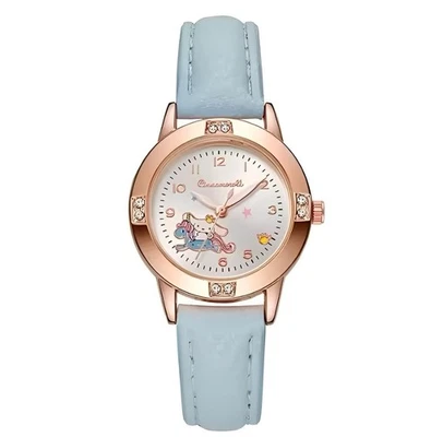 Reloj Analógico Cinnamoroll Niños/Mujeres - Banda Azul Foto 1 de 3