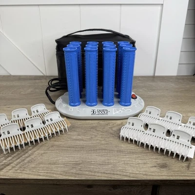 Calista Tools Ion Hot Rollers L12-Base 12 rodillos largos + 12 clips + bolsa con cremallera Foto 1 de 4