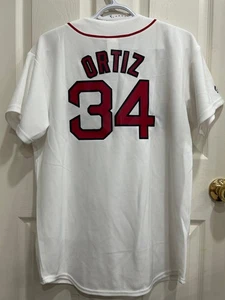 David Ortiz Boston Red Sox Majestic Trikot JUGEND: M, XL (Versand Prepaid Tarrif) - Bild 1 von 14