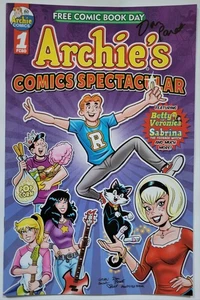 ARCHIE'S COMICS SPECTACULAR #1 FCBD 2025 DAN PARENT SIGNED + COA NM - Picture 1 of 1
