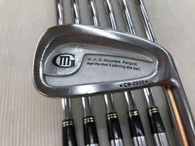 Miura CB-2005 Iron Set S300 Dynamic Gold SL Used Golf Clubs 7-PW RH - Image 1 of 4