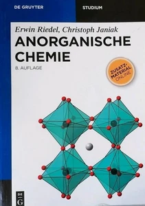 Riedel - Anorganische Chemie 8. Auflage + Übungsbuch neuwertig - Bild 1 von 1