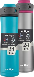 Contigo Cortland Chill 2.0 Vacuum-Insulated Stainless Steel Water Bottle Spill-P - Picture 1 of 21