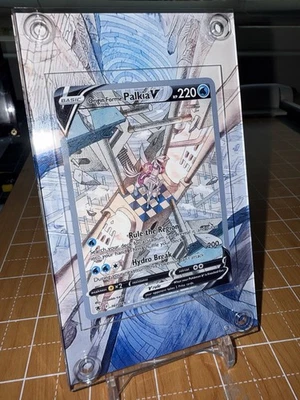 Pokemon Origin Forme Palkia V 167/189 Astral Radiance Custom Extended Art Case - Image 1 of 4