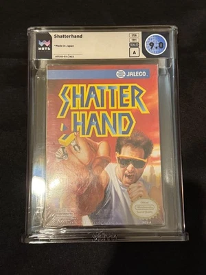 New NES Shatterhand Factory Sealed WATA 9.0 Graded Nintendo Game - Image 1 of 2