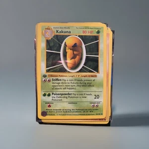 Pokémon 1st Edition Shadowless Kakuna 33/102 Base Set Ex/Condition. - Picture 1 of 3