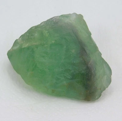 Piedra preciosa suelta transparente de fluorita natural de 198,90 quilates certificada en bruto Foto 1 de 4