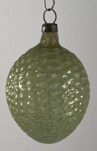 Old Vintage Antique Xmas Christmas Holiday Ornament Decoration-Green Pineapple - Picture 1 of 6