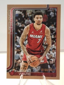 2025-26 Topps Flagship Basketball Kel'el Ware #74 Gold Parallel /2025 Heat - Bild 1 von 2