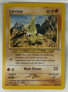 Larvitar 70/105 Neo Destiny Regular - Picture 1 of 2