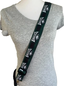 Philadelphia Eagles Purse Strap 46” Grad Alumni Gift 4 Her Mom Stocking Stuffer - Picture 1 of 7