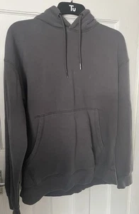 Jack & Jones Core Men’s Grey Hoodie Sweat Shirt Size Large L Jcoclassic Waffle - Picture 1 of 9