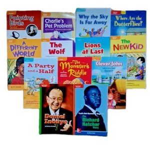 McMillan McGraw Hill Leveled Readers Grade 2 Booklet Lot of 13 Various Topics - Bild 1 von 8