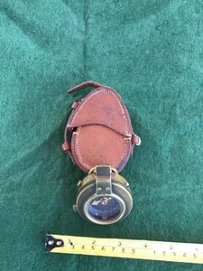 Brújula militar vintage de la Primera Guerra Mundial 1916 con fecha patrón Verniers VII con estuche de 1916 - Imagen 1 de 10