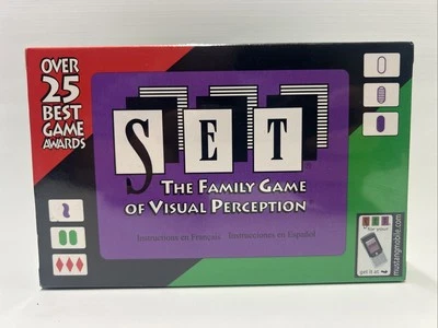 SET - The Family Card Game of Visual Perception - New/Sealed 1991 - Image 1 of 4