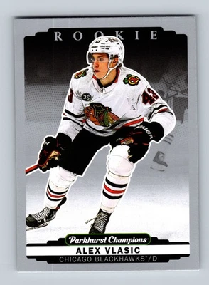 2022-23 Parkhurst Champions Rookie Silver #271 Alex Vlasic Chicago Blackhawks - Image 1 of 2