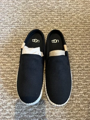UGG Delu Zapatillas Sin Cordones Negro Mules Mujer Talla 5.5 NUEVAS Sin Caja Original  Foto 1 de 4