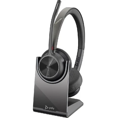 Poly Voyager 4320 UC USB-A Headset für Microsoft Teams inkl. Ladestation