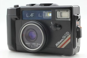 Alle funktionieren [NEUWERTIG] Nikon L35 AW AD wasserdichte analoge Point&Shoot-Kamera schwarz JAPAN - Bild 1 von 11