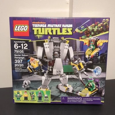 LEGO 79105 TMNT Baxter робот Rampage мышеловка Эйприл О'Нил Рафаэль Донателло новый - Изображение 1 из 4