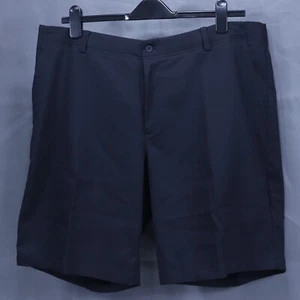 Pantalones cortos de golf para hombre talla 40 Nike ajuste estándar Dri-Fit UV UPF 40+ negros - Imagen 1 de 12