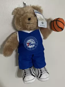 NBA Philadelphia 76ers Plush Bear Toy 13” Slam Dunk Bear - Picture 1 of 10