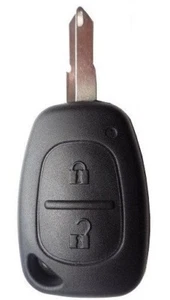 for Vauxhall Vivaro Renault Traffic Nissan 2 Button Remote Key Shell Case Blade - Picture 1 of 2