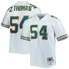 Authentic Mitchell & Ness Zach Thomas 1996 Miami Dolphins NFL Jersey #54 MEDIUM
