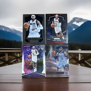 (4) Vince Carter North Carolina Raptors Kings LOT w/ Ascension + Absolute +++ - Picture 1 of 3
