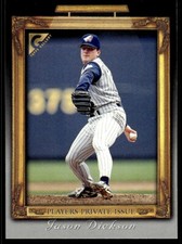 1998 Topps Gallery Player's Private Issue Auction 100 Point Jason Dickson