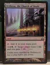 1 x Orzhova, the Church of Deals - Guildpact mtg English Magic the Gathering NM