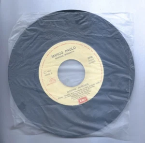Vintage 1984 Vinyl Record Marco Paulo "Morena,Morenita" Slip Cover  7" 45RPM - Picture 1 of 3