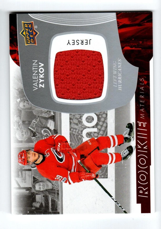 2017-18 Upper Deck Rookie Materials #RMVZ Valentin Zykov F - Image 1 of 1