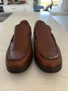 Cole Haan Brown Leather Loafers Shoes Mens 10 - Picture 1 of 5