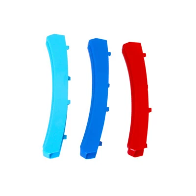 Rejilla central delantera izquierda triple color plástico ABS para Volvo S90 2017-2020  Foto 1 de 2