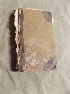 Antique ça 1800 German Book Remnant AS IS Losses Throughout "... Kapitel" - Picture 1 of 8