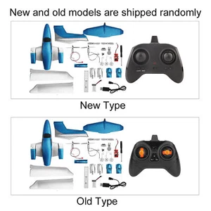 Mini RC DIY Assemble Airplane Fixed Wing EPP Foam Plane Remote Control - Picture 1 of 12