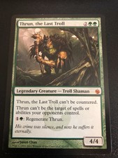 1x Thrun, the Last Troll SP Mirrodin Besieged MBS Magic the Gathering MTG