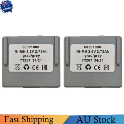 2pcs 68301000 3.6V 2750mAh Rechargeable Replacement for 68300900 Battery - image 1 of 4