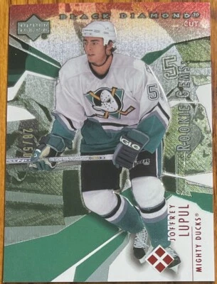 2003-04 Black Diamond Red Joffrey Lupul RC #189 #’d 28/50 - Image 1 of 2