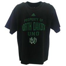 North Dakota Fighting Sioux NCAA Apparel Kids Youth Size Distressed T-Shirt New
