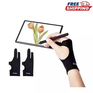 Upgraded Art Gloves 2-Pack - Lightweight and Breathable for Accurate Drawing - Picture 1 of 8
