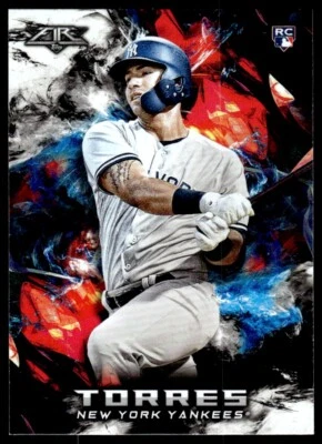 2018 Topps Fire Gleyber Torres Rookie New York Yankees #119 R20 - Image 1 of 2