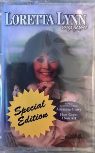 Loretta Lynn Sings Gospel Special Edition Cassette Very Rare Amazing Grace God - Picture 1 of 3
