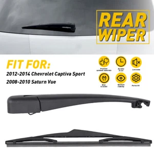 Rear Windshield Wiper Arm Blade & Set Fit for 2012-2015 Chevrolet Captiva Sport - Picture 1 of 10