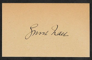 Ernst Udet Erster Weltkrieg Air Ace Autogramm Nachdruck auf Original Erster Weltkrieg Periode 3x5 Karte - Bild 1 von 1