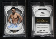 2020 Topps UFC Striking Signatures Silver /25 Henry Cejudo #STS-HC Auto