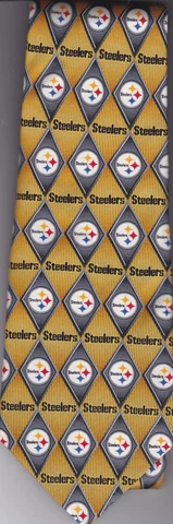 Pittsburg Steelers NFL Silk 56 inch Tie Cover